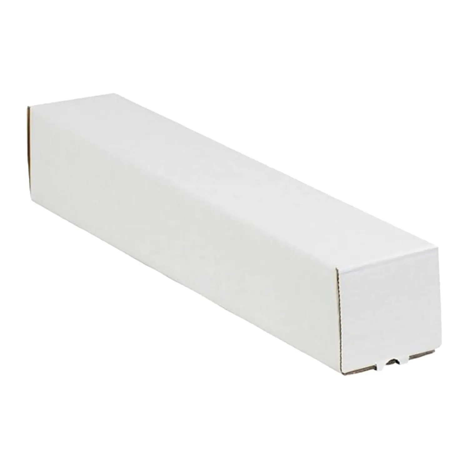 Long Cardboard Boxes, 30"L x 3"W x 3"H, Pack of 25 Poster Tube for Mailing and Storage of Blueprints, Artwork, Crafts, Long Art Holder, 30 inches