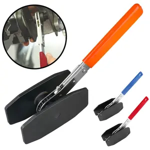 Brake Caliper Press Tool | 4 in 1 Universal Disc Brake Caliper Compression Tool | Piston Spreader with 360 Degree Swing Ratchets | Brake Caliper Tool Spreader