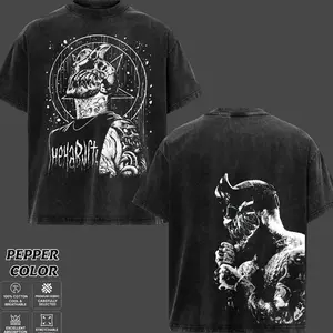 [COLLECTION] Slaughter To Prevail T-Shirt, Alex Terrible Grizzly T-Shirt, Unisex Oversize Heavyweight Cotton Metal Band Tee, Gift for Metal Music Lovers, Gothic Aesthetic Streetwear Top EMO