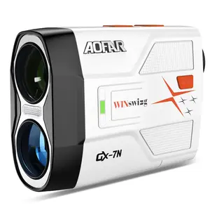 AOFAR GX-7N Golf Rangefinder with Continuous Scan, Slope and Angle Switch Button with Indicator, Flag-Lock with Pulse and Scan for Closer Target, 800 Yards, High-Precision, Waterproof for Tournament