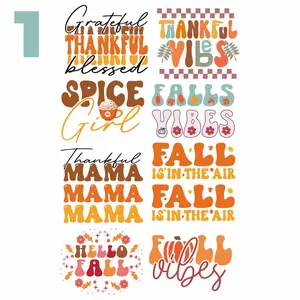 FALL 1 DTF Pre Made Gang Sheet - High Quality