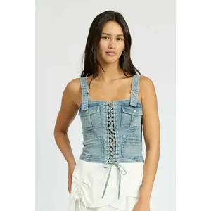 Cargo Denim Corset