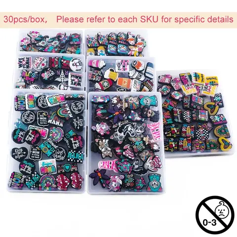 Silicone Beads Kit, 30pcs/box Colorful Beads, Beads Set, DIY Beading Kit for DIY Craft, DIY Craft Embellishments, Keychain Pendant, Jewelry Making Supplies,  Bead Assortment Charm Handmade Gifts, DIY Mix Beads, Diy Mixed Beads