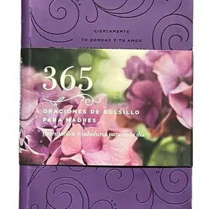 Pocket Prayers for Mothers: Devotional with 365 Oraciones de Bolsillo, Orientation and Wisdom for Every Day, Spanish Edition, Soft Cover