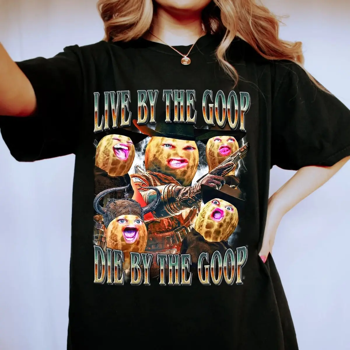 Millennial Live By The Coop Die By The Coop Funny Chicken Meme Shirt, Vintage Graphic Tee, Unisex Streetwear Top, Gift For Millennials, Unisex Sweater Pullover Tee