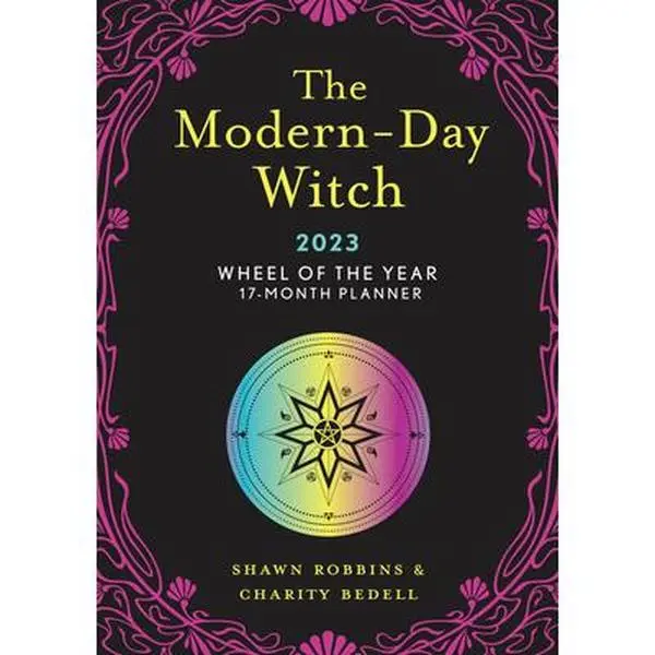 USED-The Modern-Day Witch 2023 Wheel of the Year 17-Month Planner by Robbins, Shawn (Paperback)