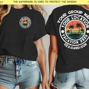 Pls [note] Custom Family Vacation 2026 Shirts, Custom Summer Shirt, Family Vacation Shirts, Custom Shirt, Personalized Family Shirt, Retro Shirts