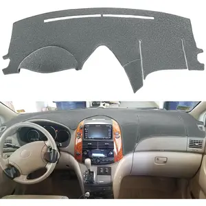 Dash Cover Mat Custom Fit for Toyota Sienna 2004-2010, Dashboard Cover Pad Carpet Protector (Dark Gray) F99