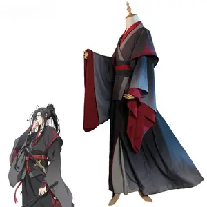 Mo Dao Zu Shi Anime Costume Wei Wuxian Cosplay Grandmaster of Demonic Cultivation Cosplay Costume for Men and Women