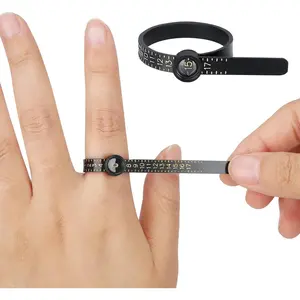 Upgraded Ring Sizer Measuring Set  Finger Size Gauge Measure Tool  Sizing Tools 1-17  Rings Size