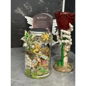 Lira Label Random 1/10/30/50 pieces of women's jewelry in vintage, fantasy, fairy, and gothic styles, including rings, necklaces, bracelets, and earrings, as birthday gifts.