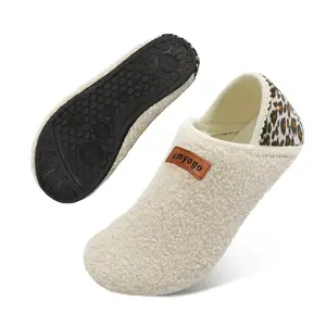 House Slippers for Women Men , Womens Mens Slippers with Non-slip Sole Slip On for Indoor & Outdoor, Portable Slippers for Home Travel Hotel, Women's Spring Fall Warm Slippers Footwear Shoe