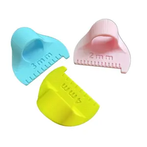 3pcs Sewing Template Tool Set, Easy-To-Use Hand Sewing Aids for Beginners and Seniors, Plastic Sewing Accessories for Consistent Stitching, Sewing Tools