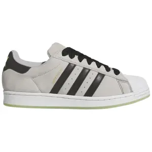 Adidas Men's Grey/Black Superstar Sneakers, JS1425 (No Box)
