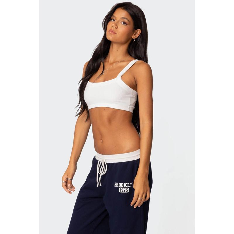 Sariah Ribbed Crop Top