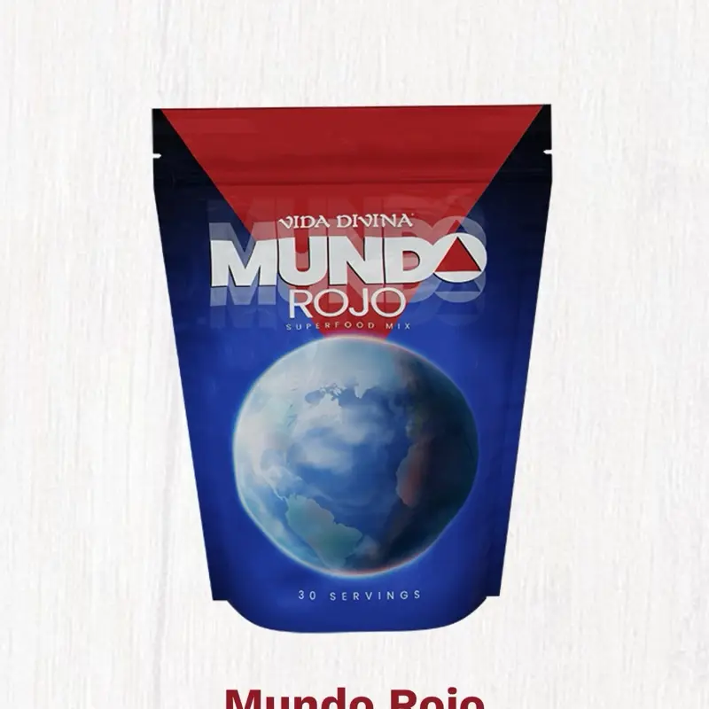 Vida Divina Mundo Rojo Superfood Blend Beverage - Red Fruit Flavor, 30 Servings