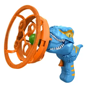 DinoMagic Bubble Machine Roaring Dino Bubble Maker with Dinosaur Sound for Kids & Adults Perfect for Parties Playtime and Gifting