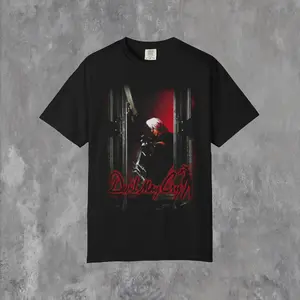 [Sale Up To 43%] Devil May Cry T-Shirt Retro Gothic Gamer Tee, Unisex Tee