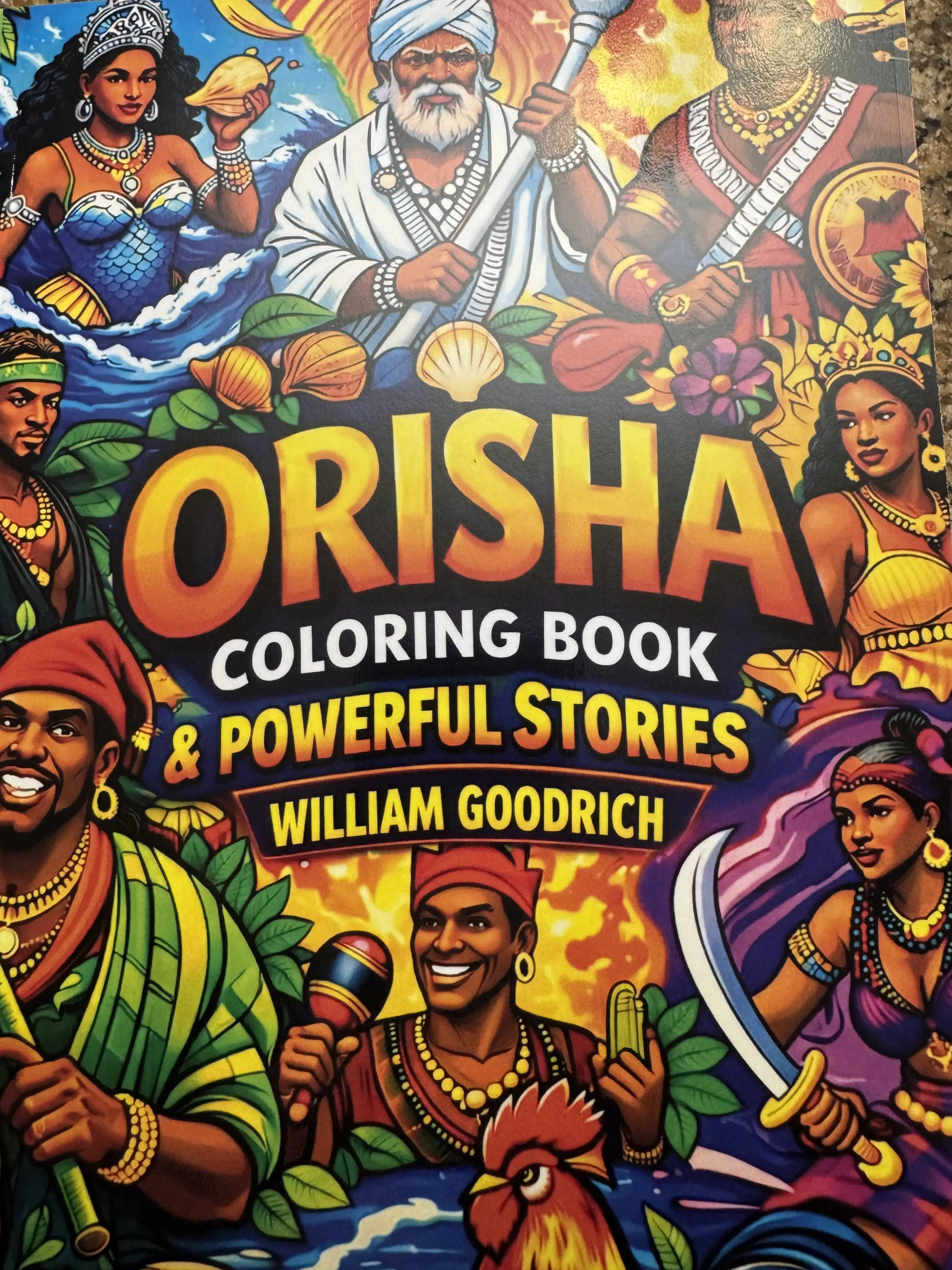 Orisha Coloring Book & Powerful Stories