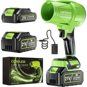 Leaf Blower with Battery and Charger, 550,000 RPM, Lightweight, Jet Blower for Lawn, Yard,,, and Sidewalk.