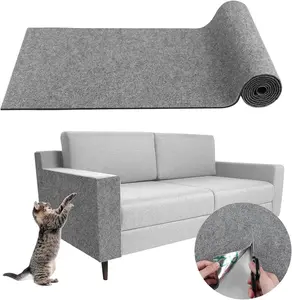 Climbing Cat Scratcher Mat Trimmable Cat Scratching Post Carpet Self Adhesive Carpet Mat Pad Replacement for Cat Tree Shelves Post Couch Wall Furniture Steps DIY Protector
