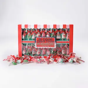 Holiday Candy Canes with Decorated Jellies 20 ct Perfect for Seasonal Stalls Party Favors Festive Gifting Snack Bonbon Sweet
