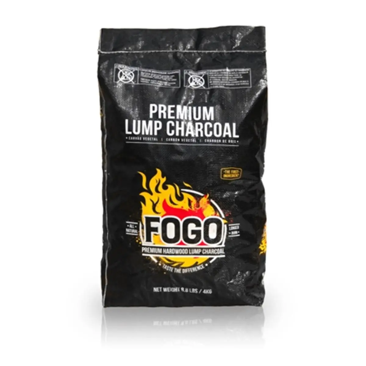 212 MAIN Premium Hardwood Lump Charcoal (Lump Form), 8.8 lbs, Oaky Hardwood Smoked Flavor, Burns Hotter & Longer, Lights Quickly, for Sports & Outdoor Camp Kitchen Use, Ideal for BBQ Lovers