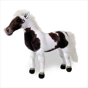 Real Planet™ Apaloosa Stallion Horse Realistic Plush Stuffed Animal