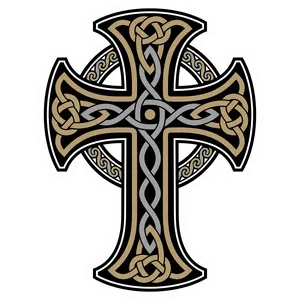 Celtic Cross Sticker