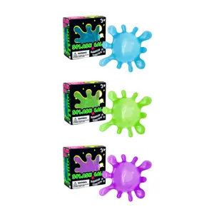 Splash-Shaped Stress Relief Fidget Toy - Slow Rebound, Soft, Non-Sticky, Compact, Portable, Therapeutic, Fun and Cute, Fidget Toys