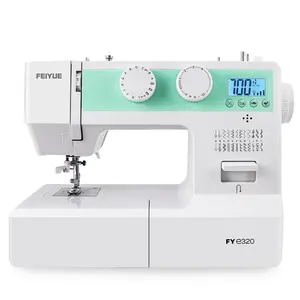 FEIYUE FYe320 Sewing Machine — Servo Motor, Speed Control, Auto Threader, 25 Stitches, Portable