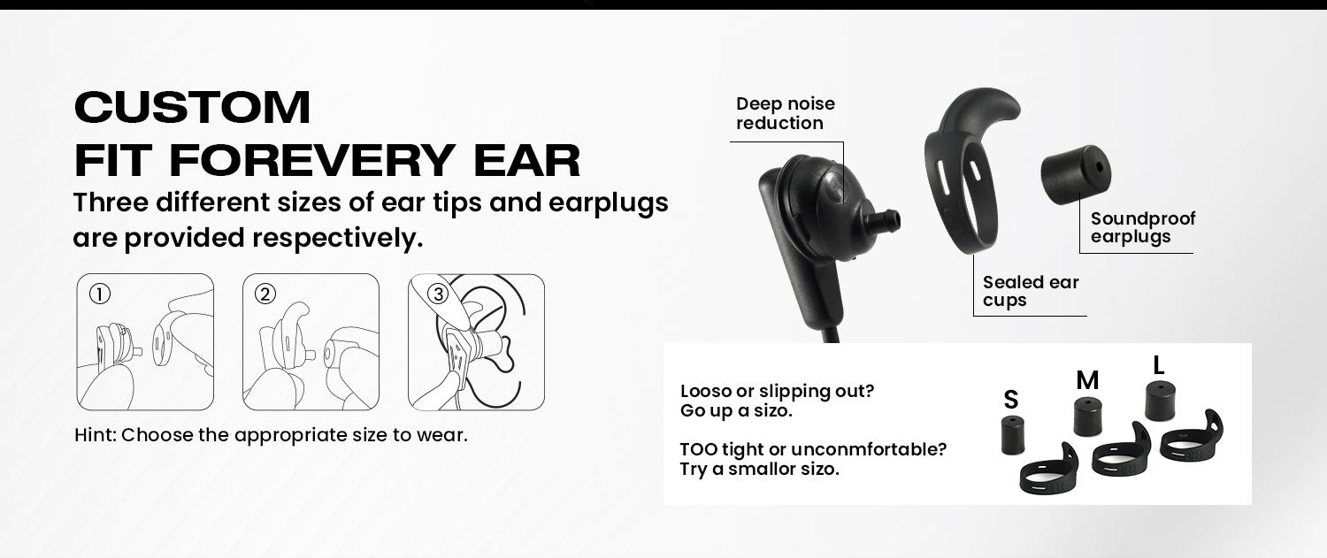 ARM NEXT Shooting Ear Protection Earplugs, Ear Buds for Hearing Protection | NRR 26dB, Bluetooth 5.4, Noise Canceling & Sound Amplification, Tactical Hearing Protection for Gun Range