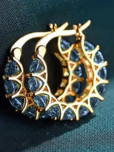 Elegant Zircon Ear Cuffs, Round Setting, Women's Jewelry, Perfect for Engagement Parties, Daily Wear, European Style, Simple Earrings