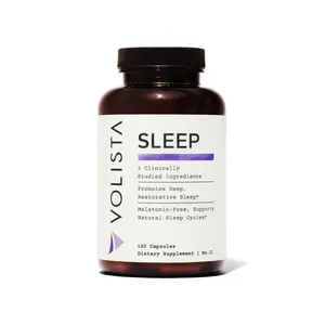 Volista Health Sleep Complex | Melatonin-Free Formula for Relaxation, Stress Relief, & Restful Sleep | 120 Capsules