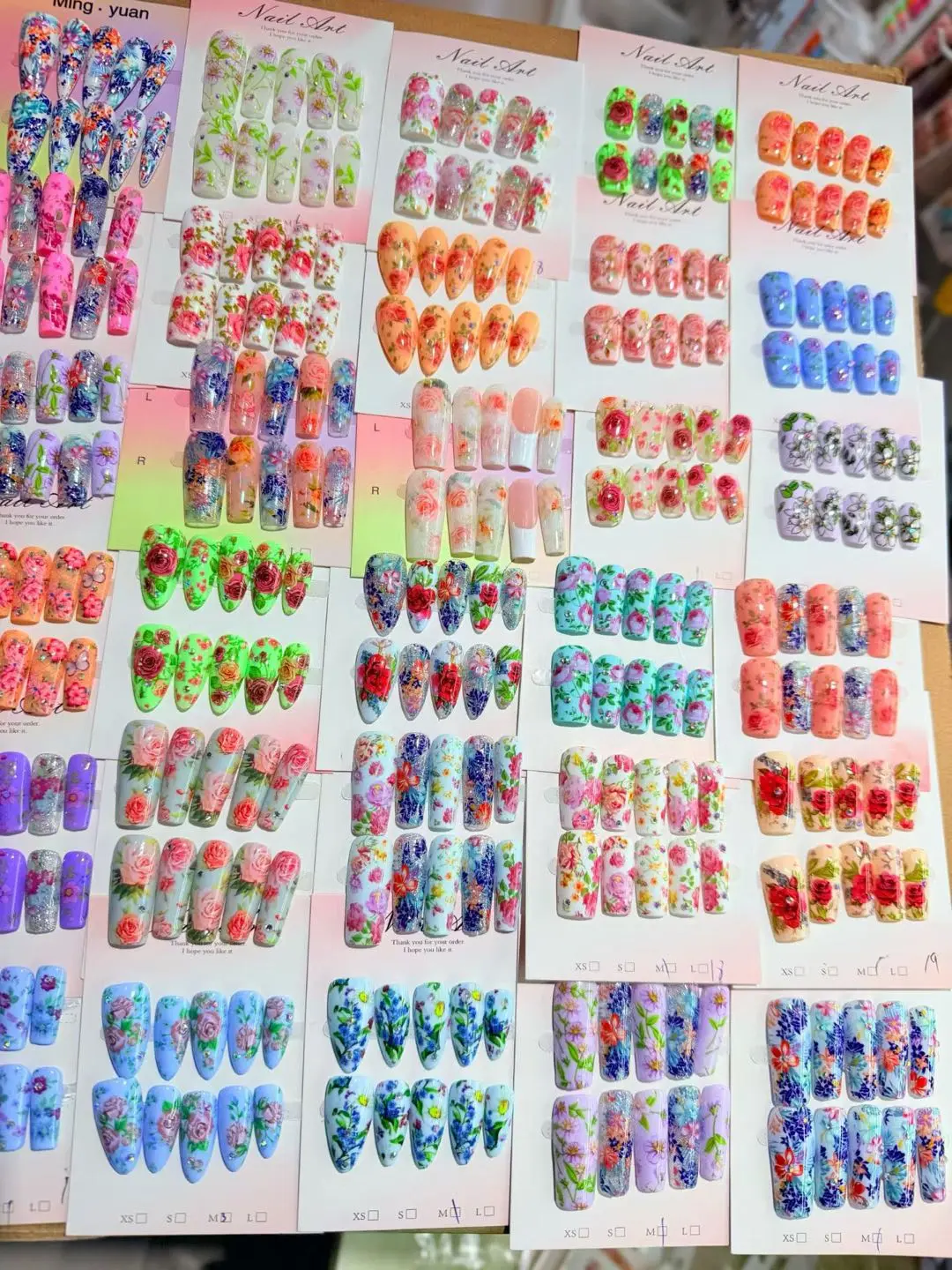 Jenny(10101)gc.For $30, you can get 10 random Monet Garden nail polishes.