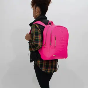 Hot Pink Crocodile Backpack - Stylish and Unique Design for Your Needs