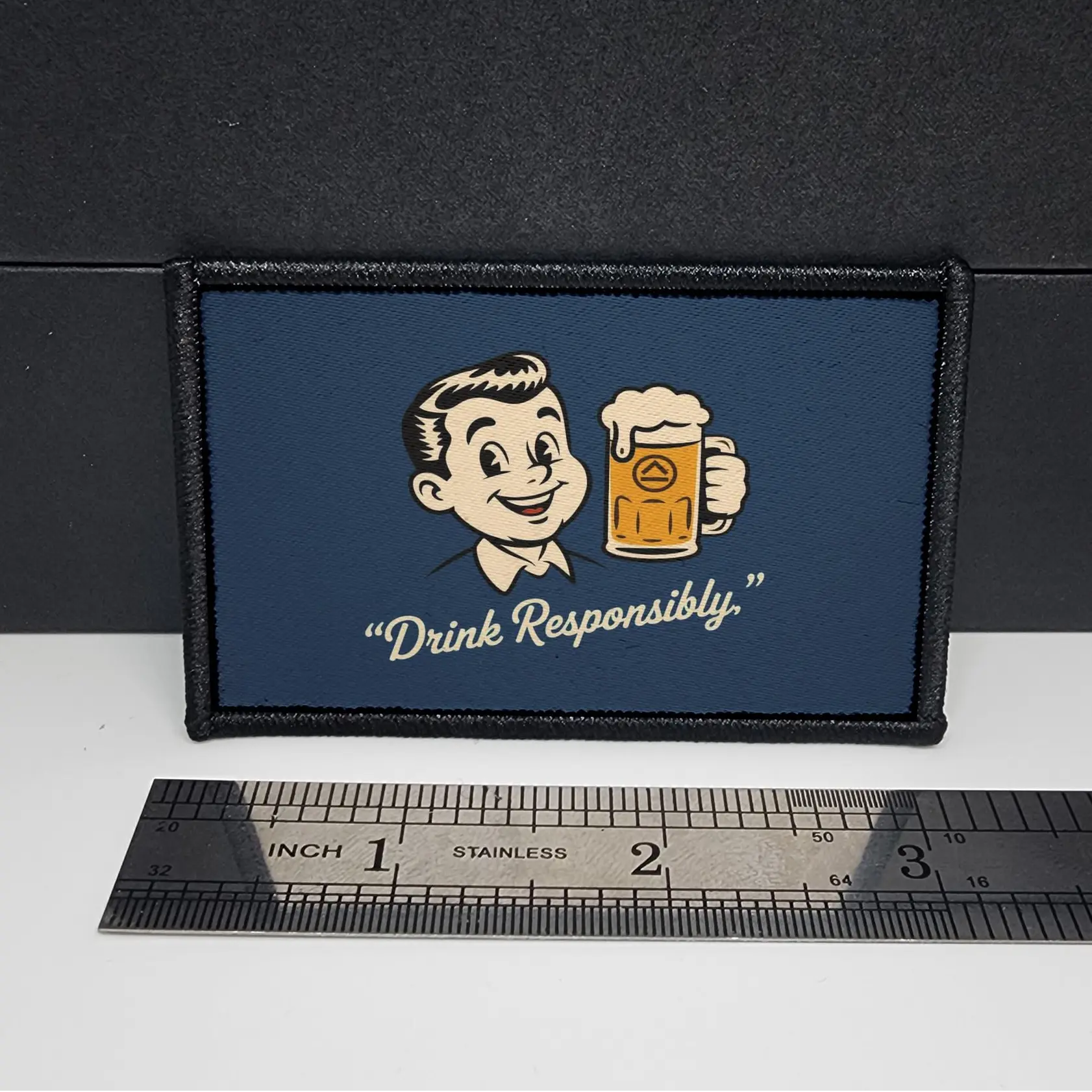 Beer Patch Funny Meme Morale Custom Tactical 2x3 inch (choose)