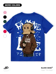 Anime Culture Street Graffiti Graphic Long Sleeve Top, Loose-Fit Breathable Unisex Casual Wear, Trendy Fashion for Men and Women