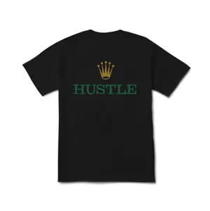 Lex Hustle Hustle Culture Graphic T-Shirt Men's Inspirational Casual Tee Vintage Street Style Crewneck Top