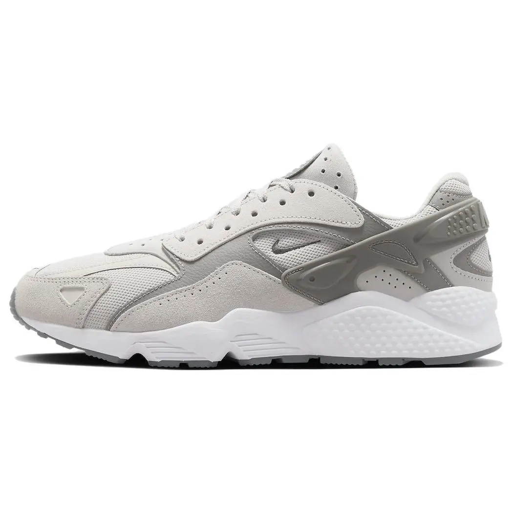 Nike Air Huarache Runner Light Iron Ore Retro Versatile Durable Non-slip Low Top Running Shoes Men's DZ3306-004