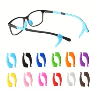 Anti- Eyeglass Ear Hooks  - soft silicone temple tips for glasses & sunglasses