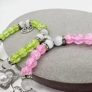 2pcs/set Couple Bracelet Creative Heart Magnetic Matching Couple Bracelets for Women Men Anniversary gift