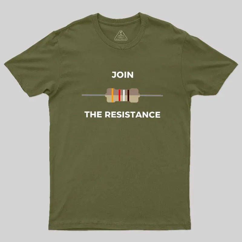 Join The Resistance Geek T-Shirt