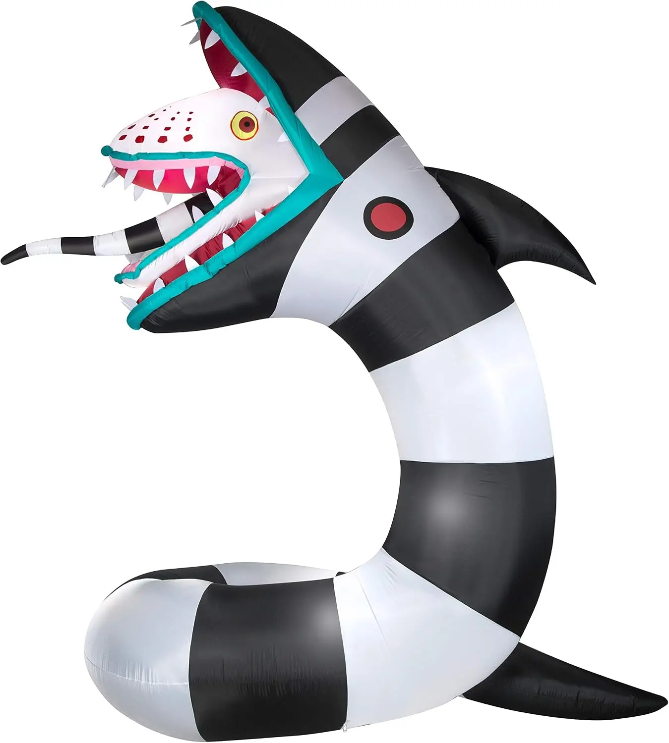 Gemmy Beetlejuice Sandworm Halloween Inflatable, 9.5 Ft Tall Animated Lighted Yard Decoration, Outdoor Decor with Stakes and Tethersspooky season decor, spooky yard decor, halloween yard decor, halloween gift for him and her, 2026 gift