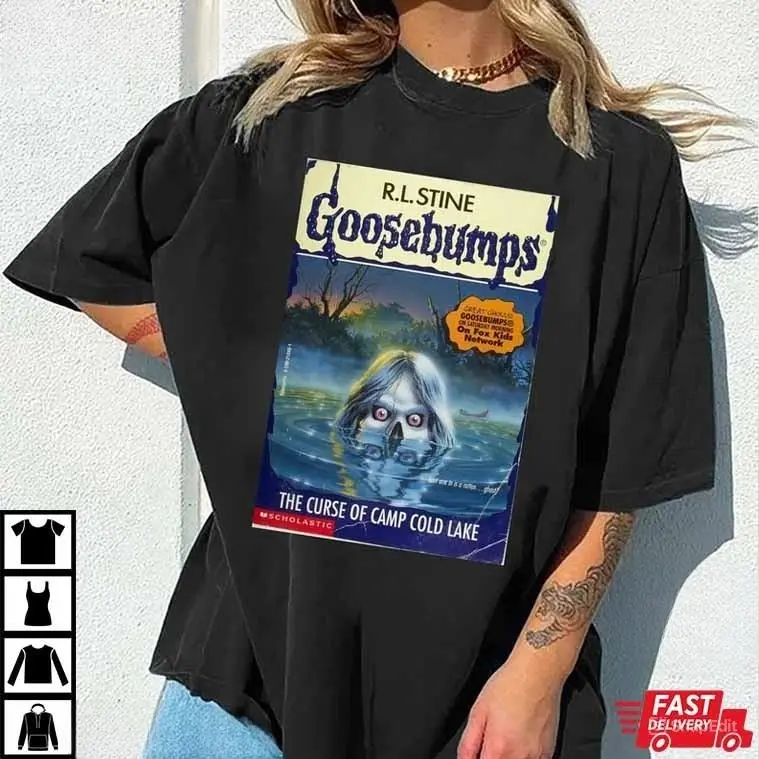 Retro Goosebumps Best Moments T-Shirt, Classic Horror Book Fan Shirt