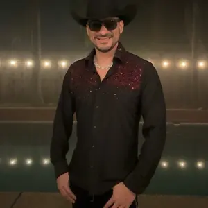 Aventurero Rhinestone Long Sleeve Shirt