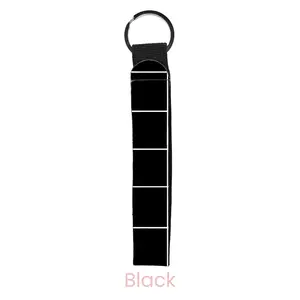 abbyrose Gridlock Wristlet Key Chain Black