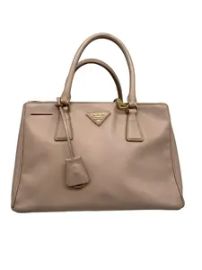 Pre-owned PRADA Blush Pink Saffiano Leather Tote Bag/WJ04128428/8428
