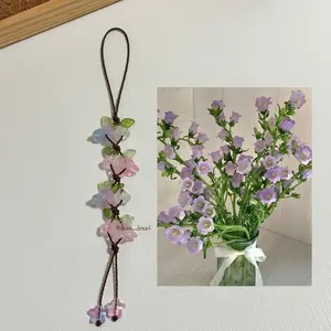 [NEW] Bell Flowers Keyring – Handmade Phone Charm, Tulip Bag Charm, Cute Flower Keychain