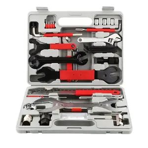 46Pcs Multi-Functional Bicycle Repair Tool Kit Home Mechanic Cycling Wrench